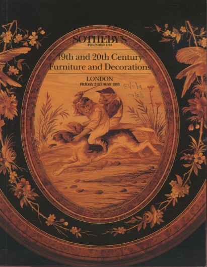 Sothebys 1993 19th & 20th Century Furniture and Decorations (Digital only)