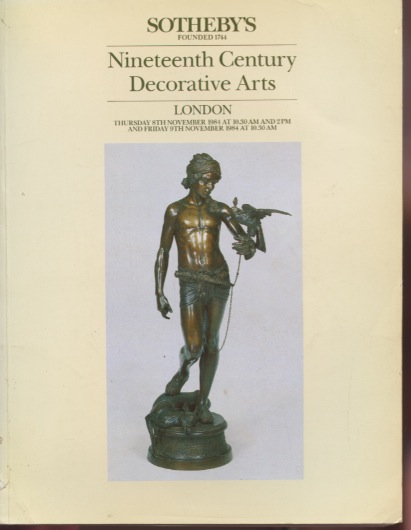 Sothebys 1984 Nineteenth Century Decorative Arts