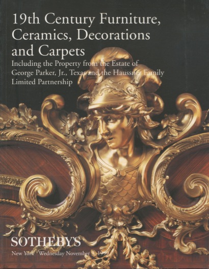 Sothebys 1999 19th C. Furniture, Ceramics, Decorations, Carpets