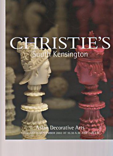 Christies September 2002 Asian Decorative Arts