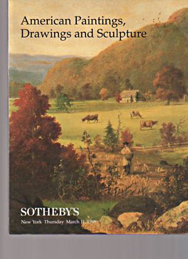 Sothebys March 1999 American Paintings, Drawings & Sculpture