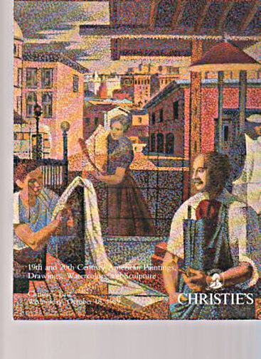 Christies October 1989 19th & 20th Century American Paintings Drawings