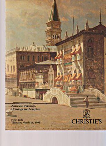 Christies March 1995 American Paintings, Drawings & Sculpture