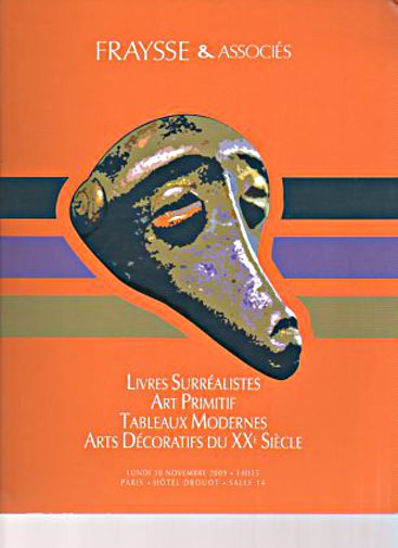 Fraysse 2009 Tribal Art Surrealist Books, Modern Art