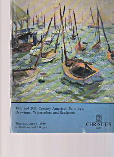 Christies 1989 19th & 20th Century American Paintings Drawings
