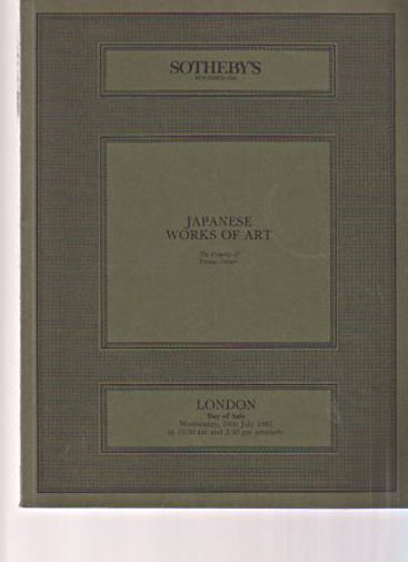 Sothebys 1985 Japanese Works of Art