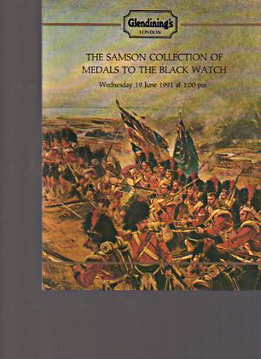Glendinings 1991 Samson Collection Medals to the Black Watch