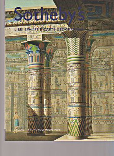 Sothebys 2001 Books, Prints and maps