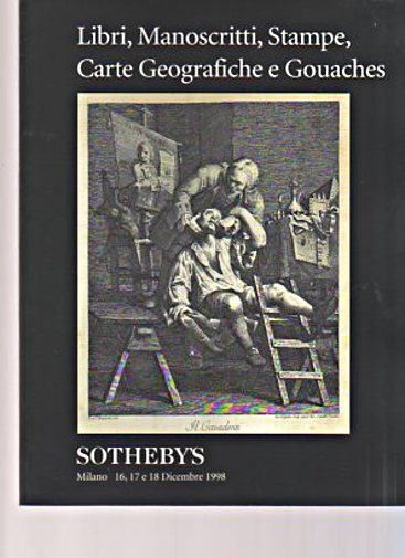 Sothebys December 1998 Books, Manuscripts, Prints and Maps