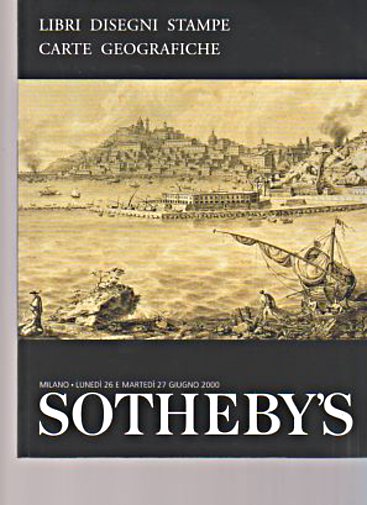 Sothebys 2000 Books, Drawings, Prints and Maps - Click Image to Close