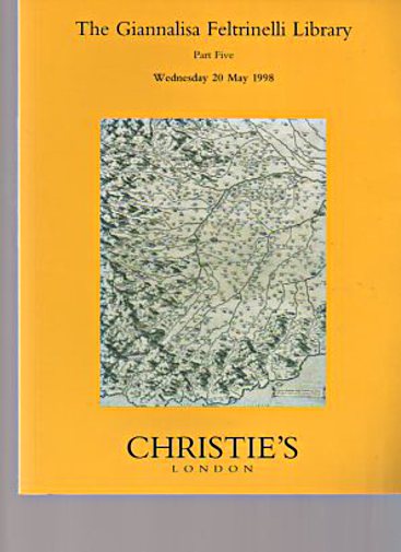 Christies 1998 The Giannalisa Feltrinelli Library - Part Five