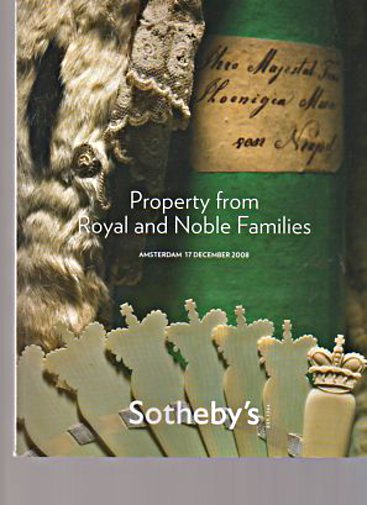 Sothebys 2008 Property from Royal and Noble Families