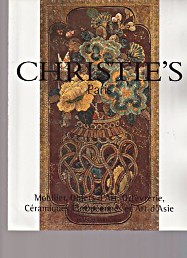 Christies 2004 Mobilier, Objets d'Art, European Ceramics (Digital only)