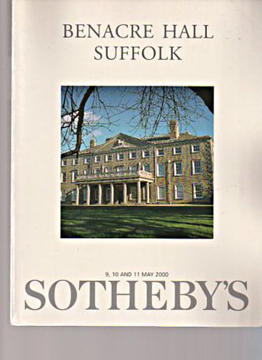 Sothebys 2000 Benacre Hall Suffolk