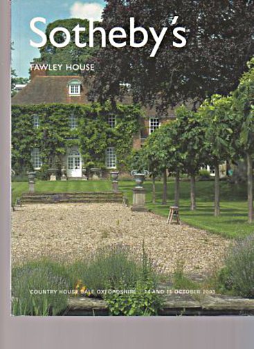 Sothebys 2003 Fawley House