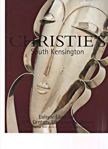 Christies 2004 Lalique Glass, 20th Century European Sculpture