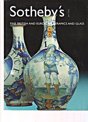Sothebys 2004 Fine British & European Ceramics & Glass