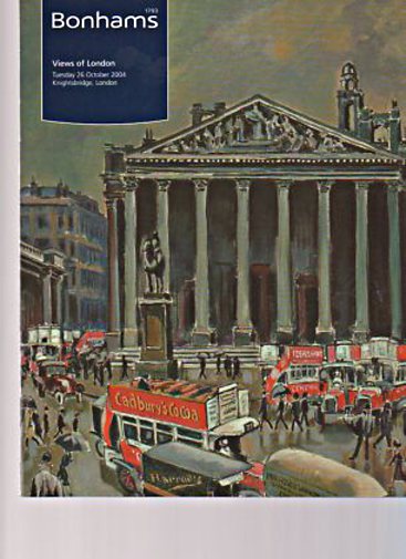 Bonhams 2004 Views of London