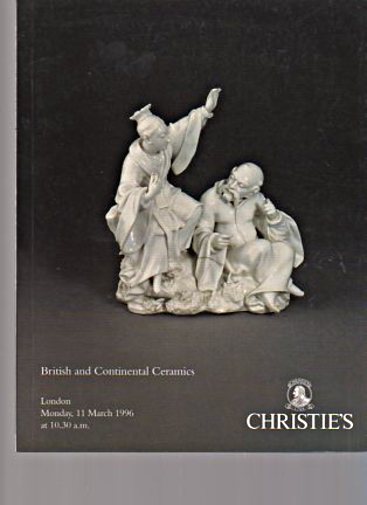 Christies 1996 British and Continental Ceramics