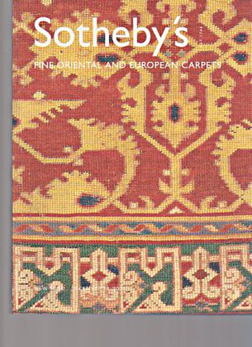 Sothebys 2001 Fine Oriental & European Carpets - Click Image to Close