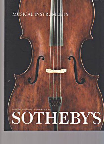 Sothebys March 2001 Musical Instruments