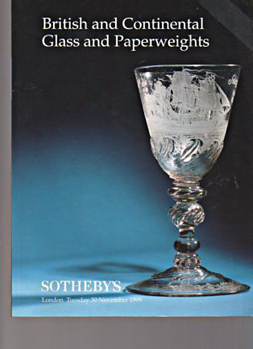 Sothebys 1999 British & Continental Glass & Paperweights