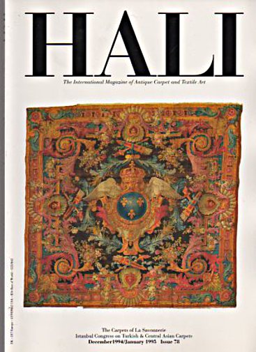 Hali Magazine issue 78, December 1994/January 1995