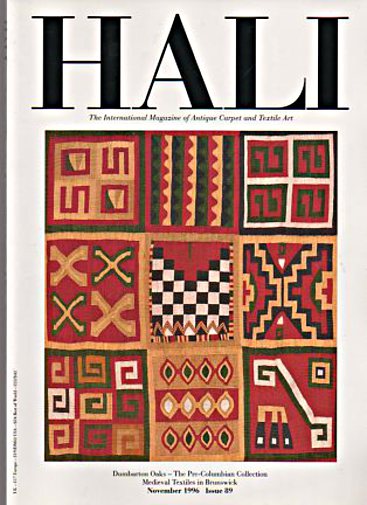 Hali Magazine issue 89, November 1996