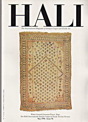 Hali Magazine issue 98, May 1998