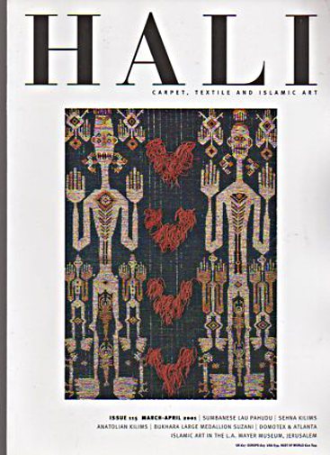 Hali Magazine issue 115, March/April 2001