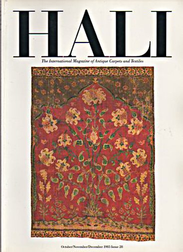 Hali Magazine issue 28, October/November/December 1985