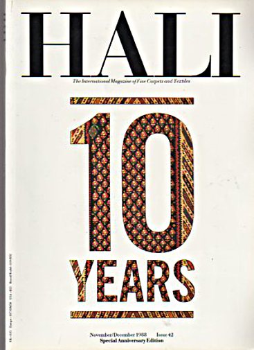 Hali Magazine issue 42, November/December 1988