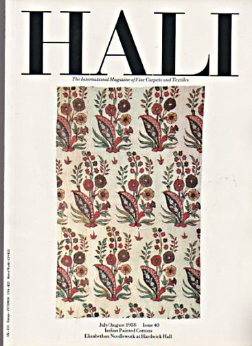 Hali Magazine issue 40, July/August 1988