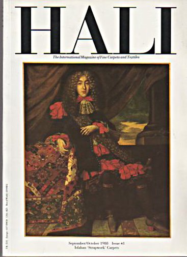 Hali Magazine issue 41, September/October 1988