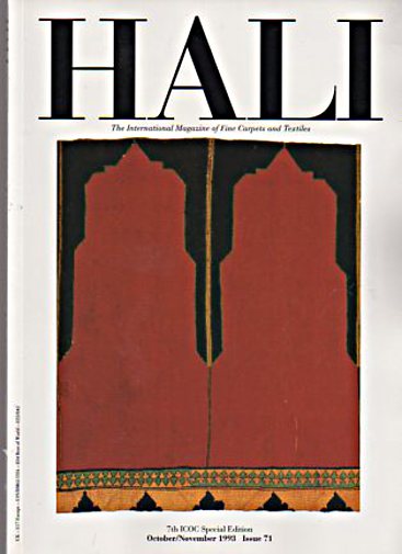 Hali Magazine issue 71, October/November 1993 - Click Image to Close
