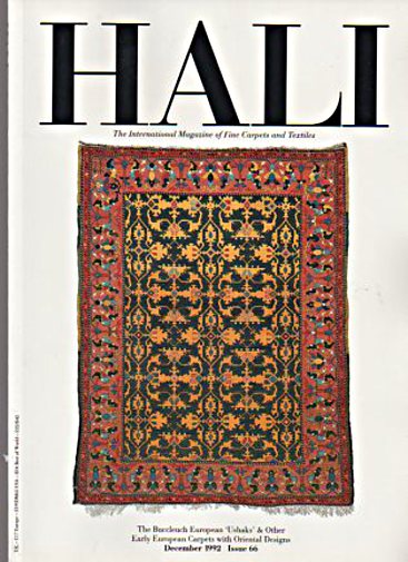 Hali Magazine issue 66, December 1992
