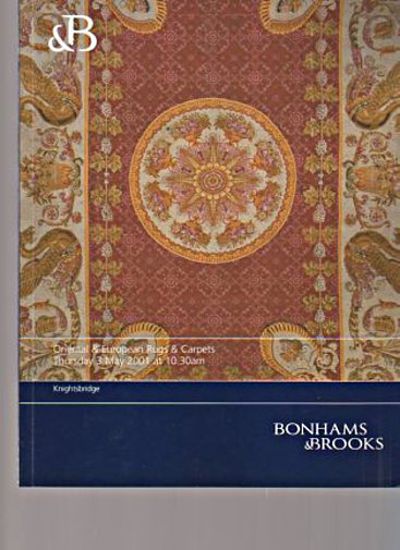 Bonhams & Brooks 2001 Oriental & European Rugs, Carpets