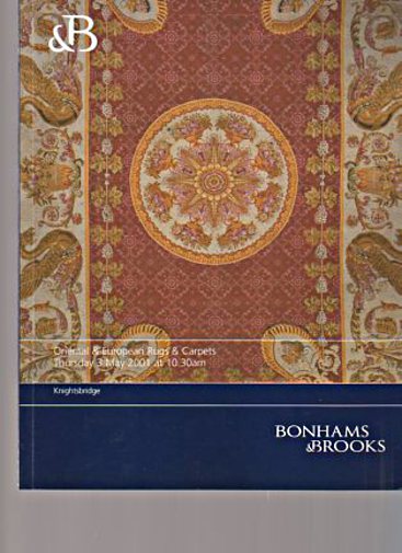 Bonhams & Brooks 2001 Oriental & European Rugs, Carpets - Click Image to Close