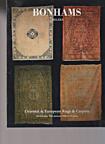 Bonhams 2000 Oriental & European Rugs, Carpets (Digital only)