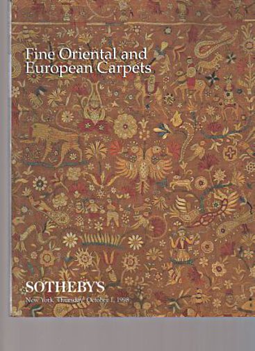 Sothebys 1998 Fine Oriental and European Carpets