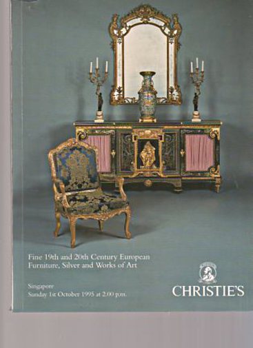 Christies 1995 Fine 19th & 20th C European Furniture, Silver etc