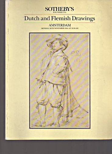 Sothebys 1984 Dutch and Flemish Drawings