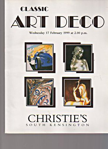 Christies February 1999 Classic Art Deco - Click Image to Close