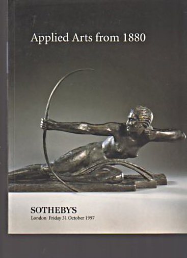 Sothebys 1997 Applied Arts from 1880 - Click Image to Close