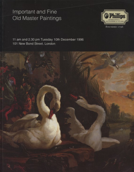 Phillips December 1996 Important & Fine Old Master Paintings