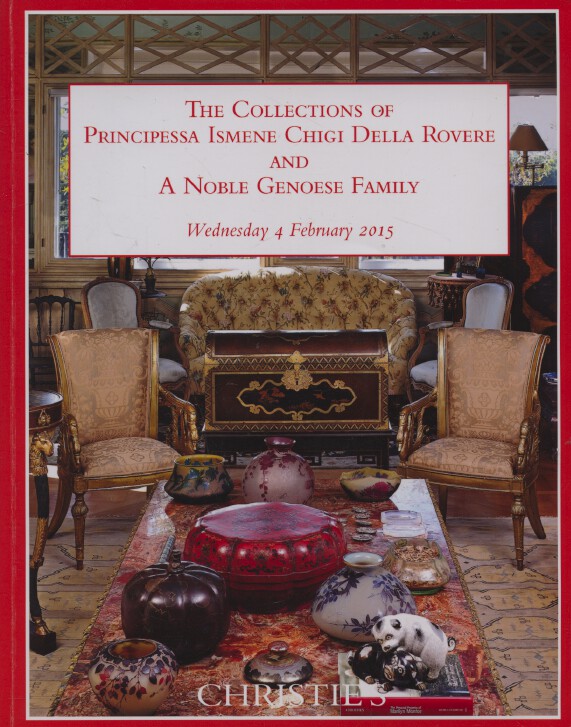 Christies February 2015 Collection of Princess Ismene Chigi & Genoese Family