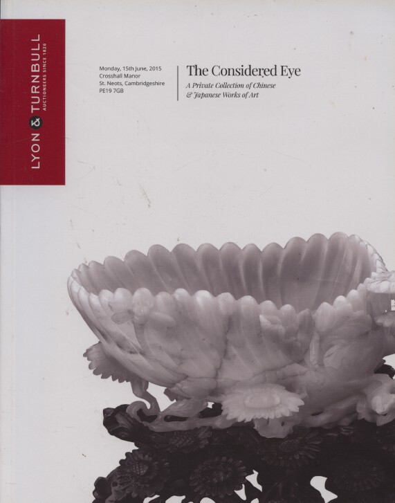 Lyon & Turnbull June 2015 Private Collection of Chinese, Japanese Works of Art