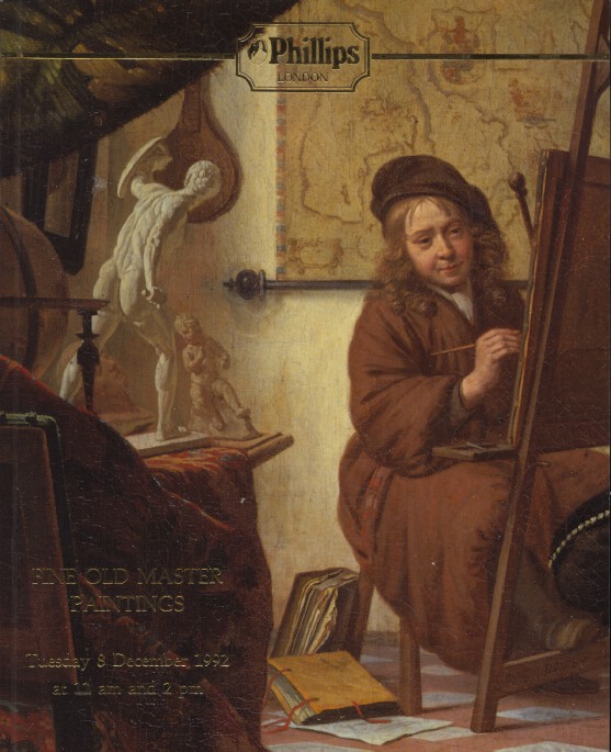 Phillips December 1992 Fine Old Master Paintings