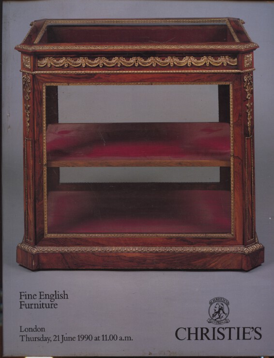 Christies June 1990 Fine English Furniture