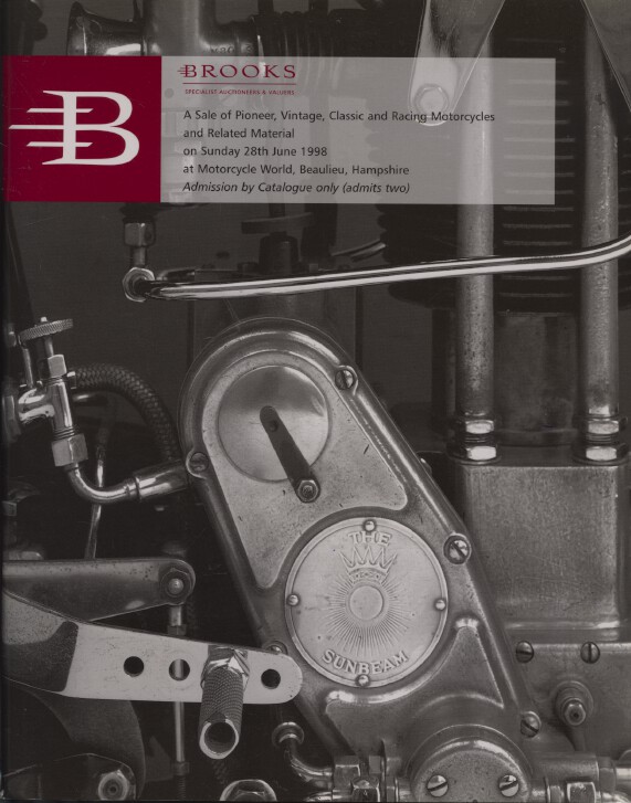 Brooks June 1998 Pioneer, Vintage, Classic & Racing Motorcycles (Digital only)